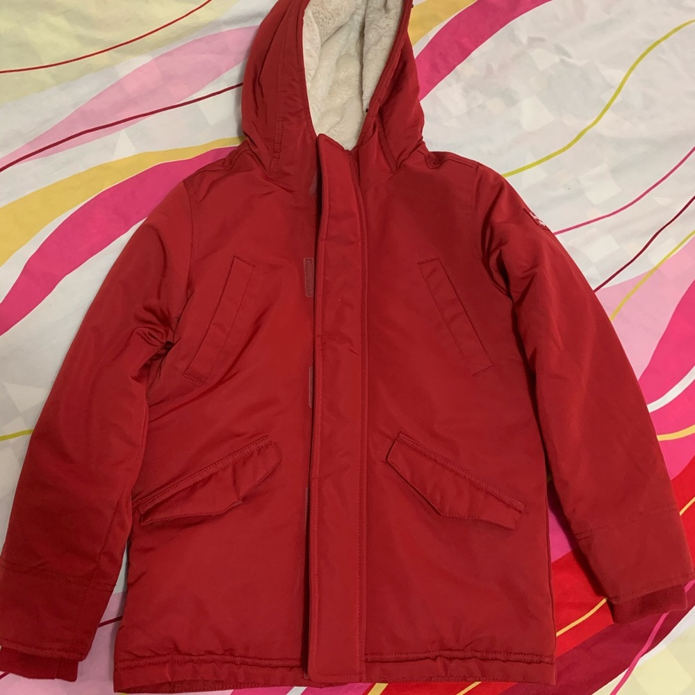 Boys Size 9/10 Abercrombie Parka Jacket